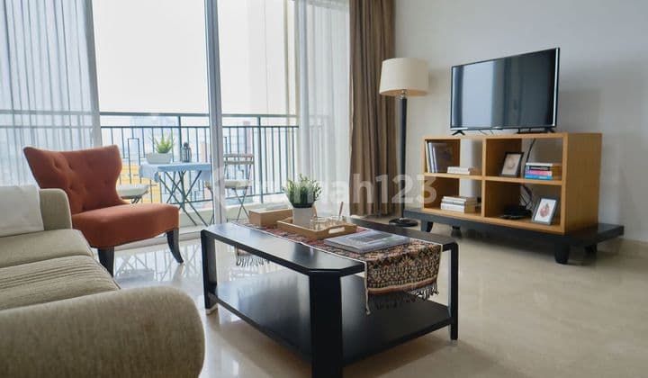 Dijual Fully Furnished 2 BR Apartemen Pakubuwono View