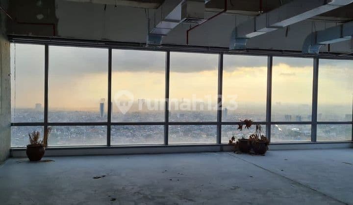 Best View Dijual Office Space Soho Capital 142 Sqm Bare Unit