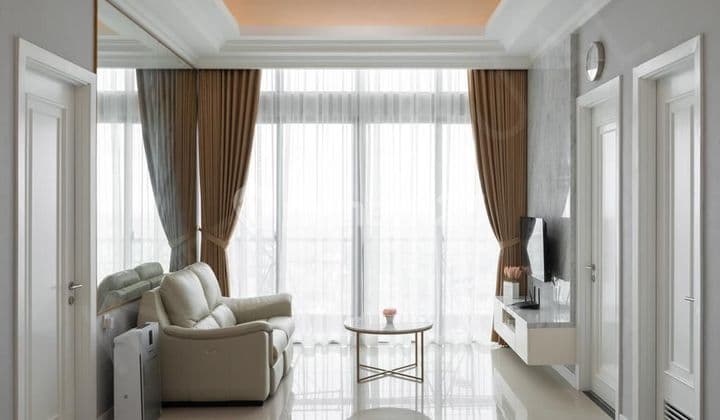For Sale 2 Bedroom Furnished Apartemen St Moritz Jakarta Barat