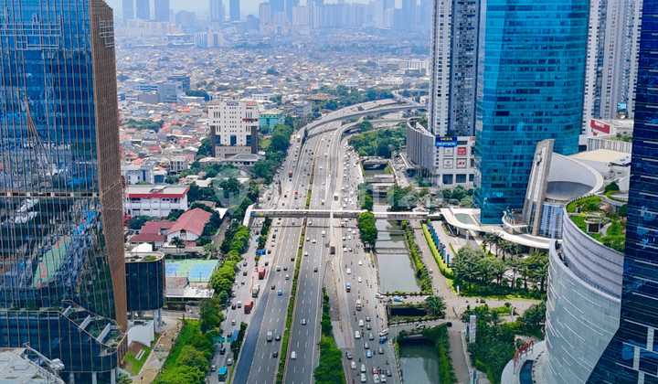 Murah Office Soho Capital 137 Sqm Semi Furnished