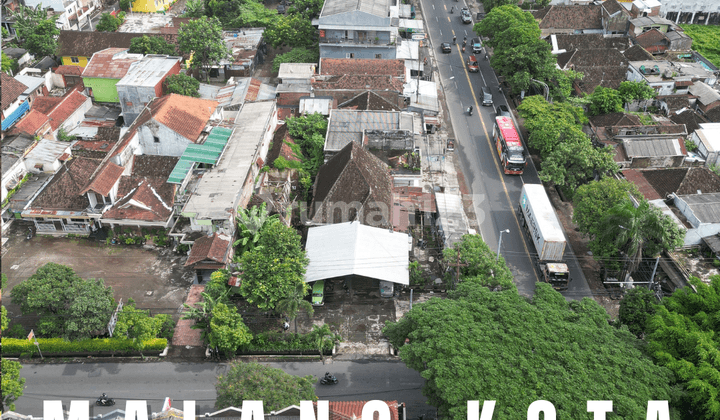 BANGUNAN KOMERSIL PRIME AREA MALANG KOTA HITUNG TANAH COCOK : RESTO, KLINIK