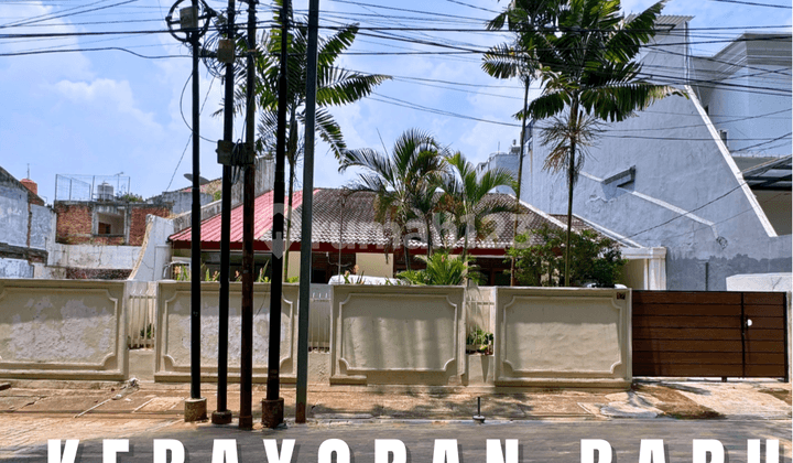 OLD HOUSE PANGLIMA POLIM KEBAYORAN BARU LAND MEASUREMENT, FACING THE PARK