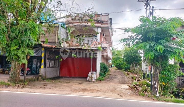 Ruko siap huni tepi jalan di Adi Sucipto, Sungai Raya