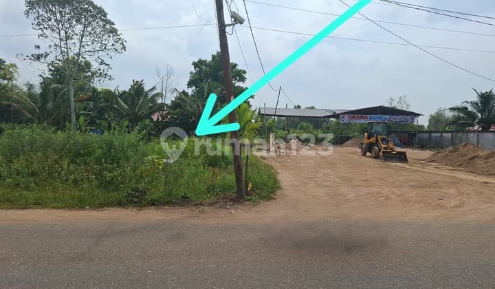 Tanah Nilai Investasi Tinggi Tepi Jalan Siap Usaha di Serdam
