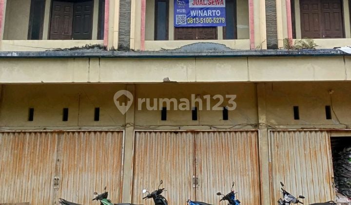 Ruko 2 Lantai Siap Huni Tepi Jalan Cocok Untuk Berbagai Usaha