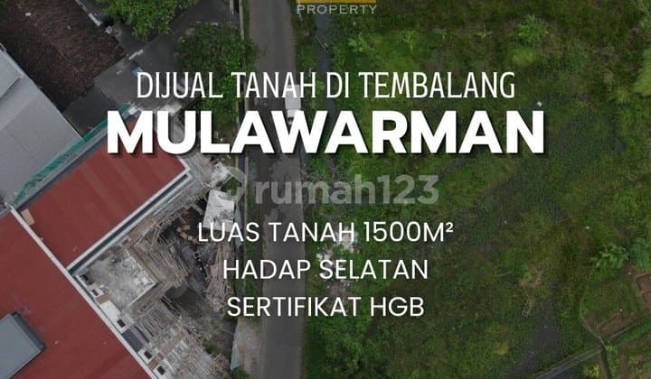 Kavling Premium di Mulawarman Tembalang Jauh Dibawah NJOP