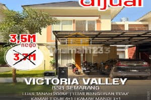 Dijual Rumah Cantik Di Victoria Valley Citraland Bsb City