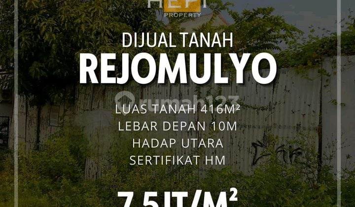 Dijual Kavling Tengah Kota Semarang Jl. Rejomulyo