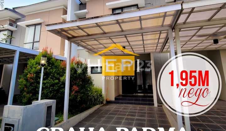 Dijual Rumah Full Furnish dan Elektronik 2 Lantai Graha Padma