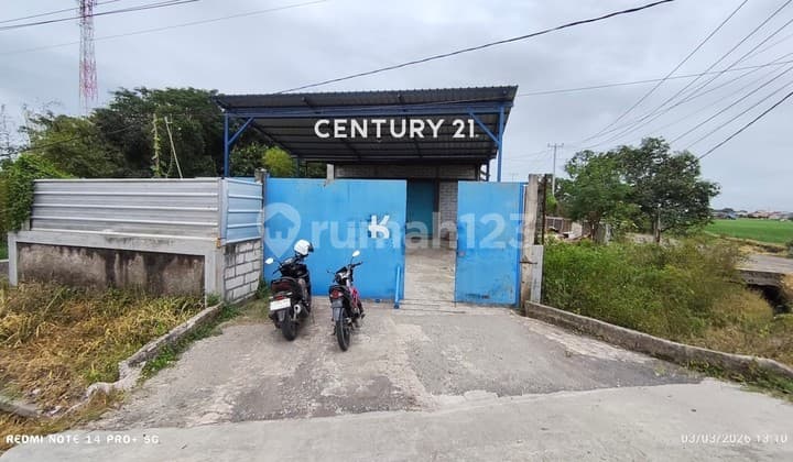 Gudang Lokasi Strategis di Kaliwulu Tegalsari Plered