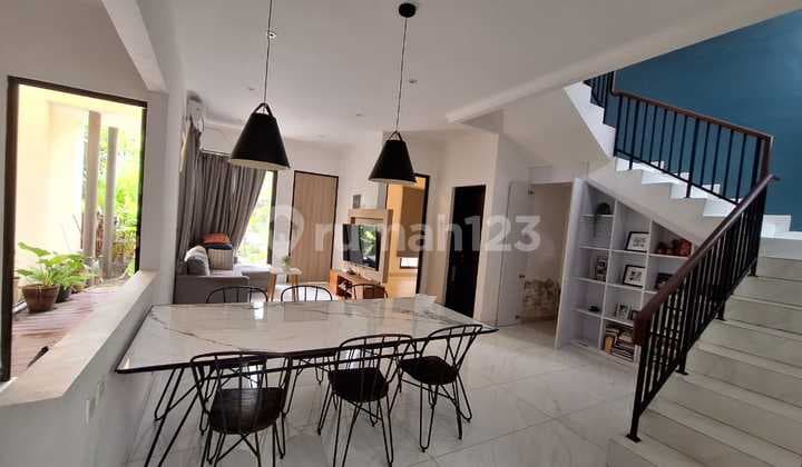 Rumah 2 Lantai Semi Furnish Siap Huni di Cluster Arana