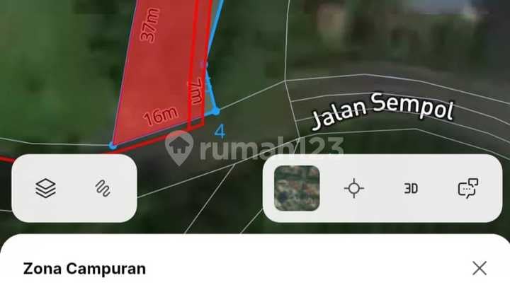 Ready For Sale Premium Location Land Sempol Pererenan Bali