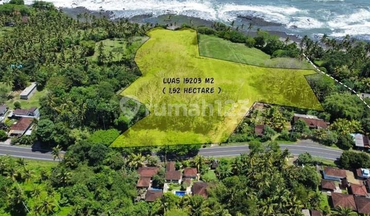 Ready For Sale Premium Beach Front Land In Soka Tabanan Bali