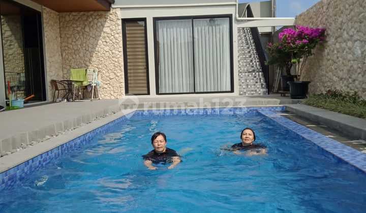 Rumah Villa Baru Nyaman With Kolam Renang di Pangandaran