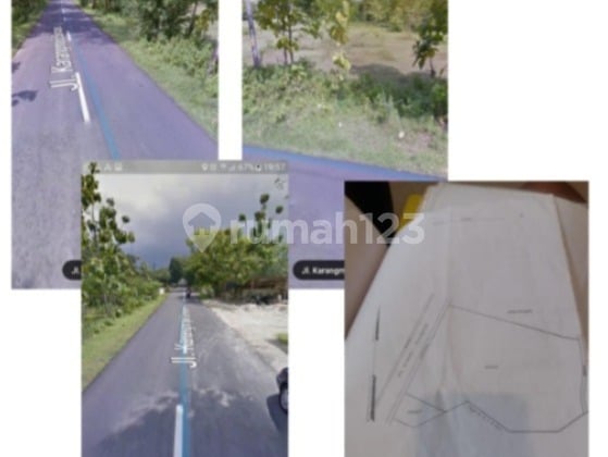 Ready-to-build land plot on Gunung Kidul Main Road, Yogyakarta.