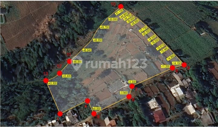 Jual Tanah Kavling Luas Nice View di Jambudipa Cisarua Bandung