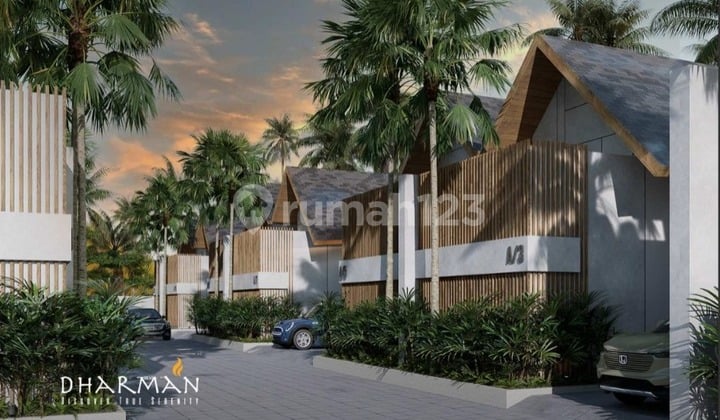 New House Villa Furnished with Swimming Pool in Dharman Village Canggu Bali
