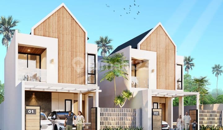 Rumah Indent 3 Kamar Tidur Desain Modern di Ubung Cargo Denpasar Utara