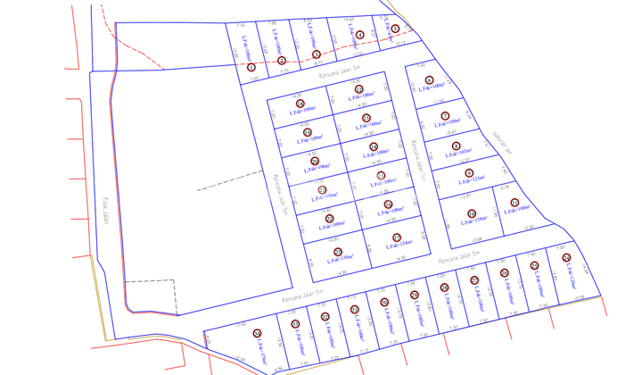 LEASE Strategic Land Parcel for Padangsambian, West Denpasar