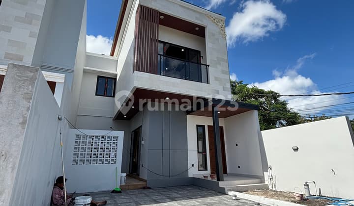 Rumah Semi Villa 3 Kamar Tidur Modern Tropis One Gate System di Mumbul Nusa Dua Kuta Selatan