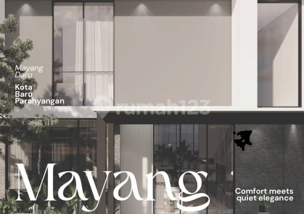 Rumah Mewah di Kota Baru Parahyangan, Bandung, 5 Kamar Tidur, LT 162M²