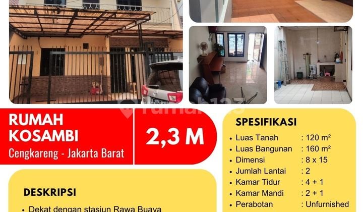Dijual Cepat Rumah Kosambi Baru, Jakarta Barat