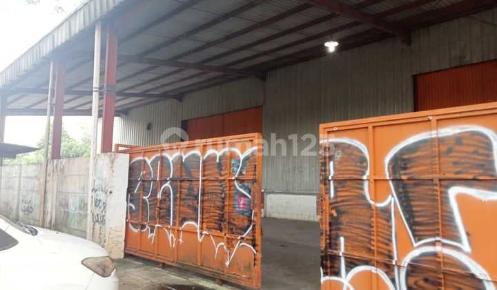 Disewakan Gudang Pinggir Jalan Raya Parung - Posisi Strategis & Mudah Dijangkau