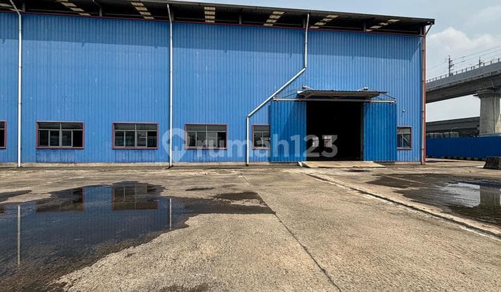 Gudang Disewakan Minimal 1 Tahun Dekat Akses Tol & Parkir Luas di Tambun, Bekasi