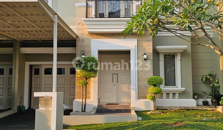 Rumah 10X25 Siap Huni di Scarlet The Spring Gading Serpong Semi Furnished