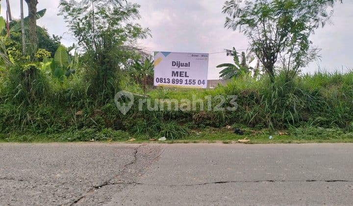 Tanah Siap Bangun Pinggir Jalan Raya Sulaiman Bedahan Sawangan