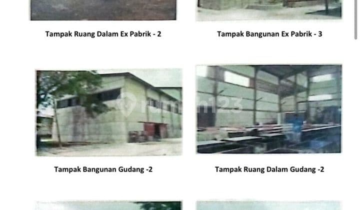 Gudang Besar Area Luas Strategis di Karawang