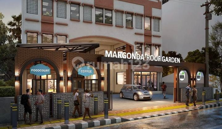 Ruko 3 lantai, Margonda Roof Garden, Jl. Margonda Raya Depok