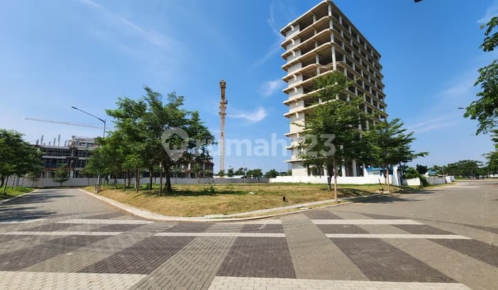 Kavling Komersial Brooklyn PIK 2 posisi di Hoek