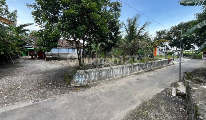 Tanah Murah 70m RS PKU Prambanan Klaten SHM Pekarangan