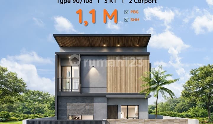 North Campus UGM Jogja Housing 3 Bedrooms 2 Bathrooms