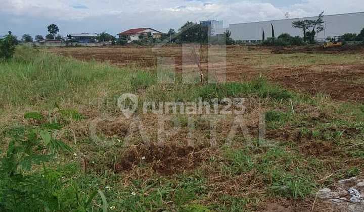 Sebidang Tanah Luas di Sayap Soekarno Hatta Bandung Dekat Summarecon Cocok untuk Bangun Pabrik Ataupun Gudang