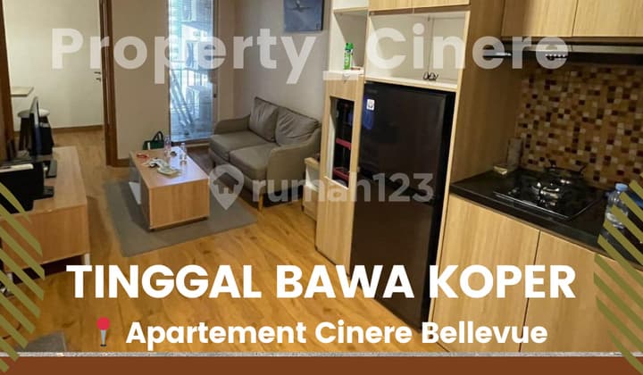 Siap Huni Apartemen Cinere Bellevue Tinggal Bawa Koper