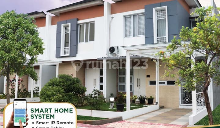 Rumah Hook 2 Lantai Di Pinggir Tol Antarsari Free Biaya Smarthome
