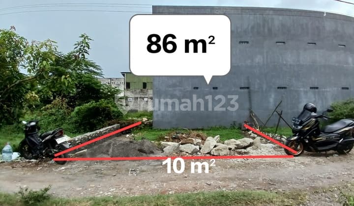 Tanah Murah Area Dalam Ringroad di Barat Kampus Terpadu Uad 4