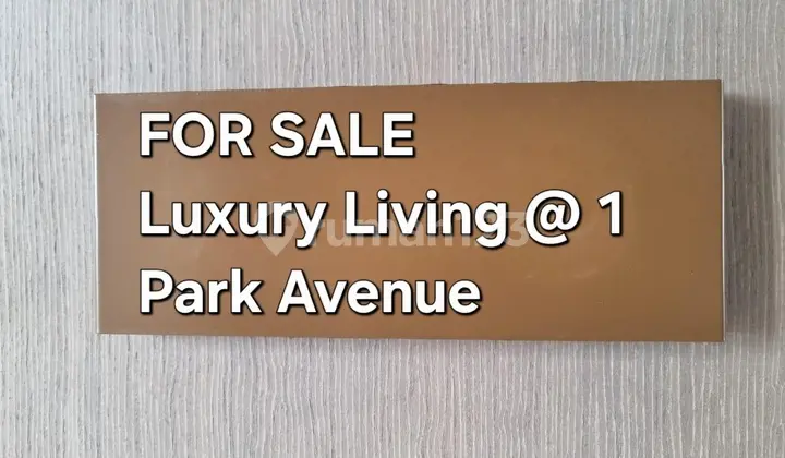 1 Park Avenue 2+1Br Ff High Floor - Tenanted Until 2026 (Great Investment)
