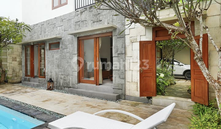 Rumah Hunian Villa 3Bedroom Fully Furnished di Central Jimbaran