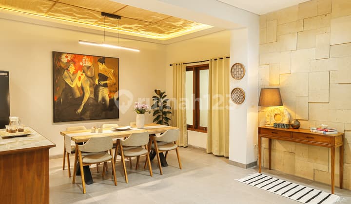 Rumah Hunian Villa 3Bedroom Fully Furnished di Central Jimbaran
