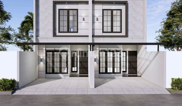 Rumah Baru Modern On Progress Wisma Mukti Surabaya