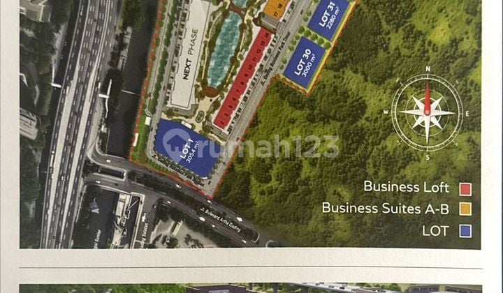 Kavling di Kelapa Gading untuk Komersial Gading Business Park