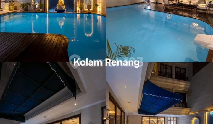 Rumah Sultan 3.5 Lantai di Kawasan Elit Cempaka Putih Tengah, Jakarta Pusat