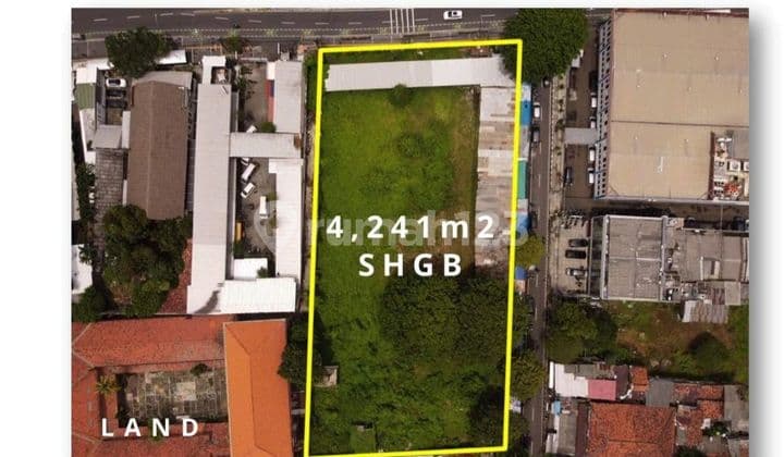 Tanah Kavling Siap Bangun Senen Raya Jakpus Lokasi Super Premium