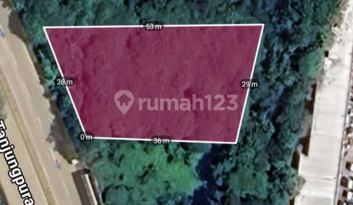 East Karawang Land in Front of Alfa Warehouse, Good Location, Wide Road.