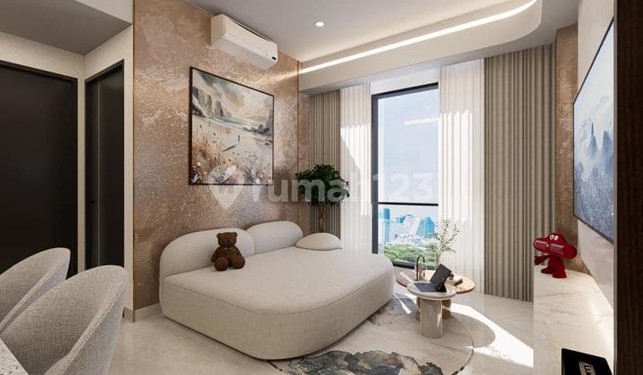 Apartemen 1 Kamar Full Furnish di Marigold Navapark Bsd (Aud)