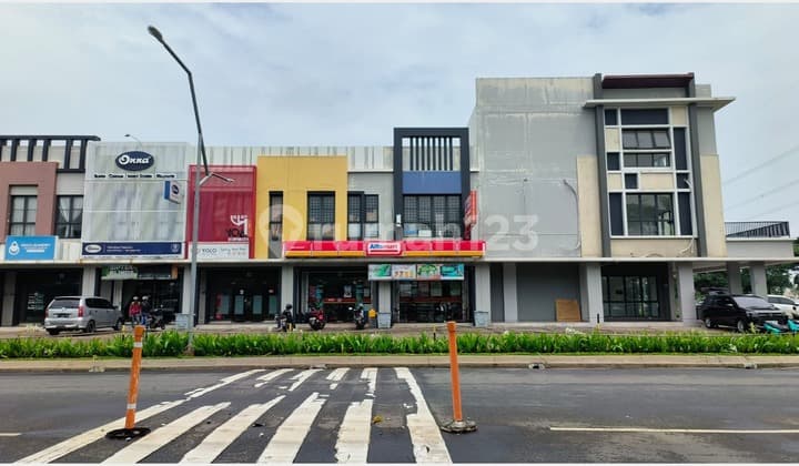 Disewakan ruko gandeng total lebar 10, free parking dkt pintu cluster