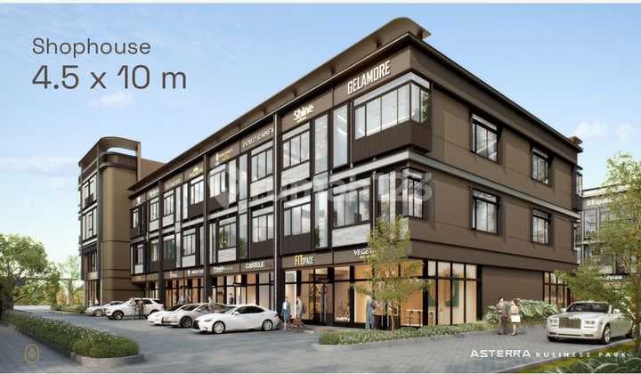 New concept shophouse near BP gas station in an elite location with ROW 50 meters in BSD.